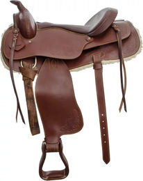 Produktbild von Universalsattel für Pferde Red Horns