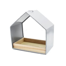 Produktbild von UNUS Garden Vogelhaus Futterhaus aus Zink zum Aufhängen