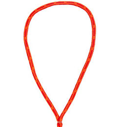USG Soft Halsring Größenverstellbar Orange/Rot Gemustert - 90 cm – Bild 1 von 4
