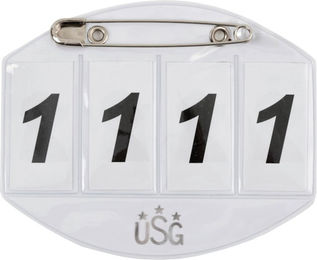 Produktbild von USG Startnummer 4-stellig mit Sicherheitsnadel