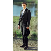 Produktbild von Ubaldo Reithose mit Pompons Unisex Schwarz Grau Größe 48