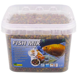 Ubbink Fish Mix Menu Universal Fischfutter für Goldfische und Teichfische 6 mm 3,5 l – Bild 1 von 2