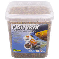 Produktbild von Ubbink Fish Mix Universal Menu Fischfutter für Goldfische und Teichfische 3 mm 5,4 l