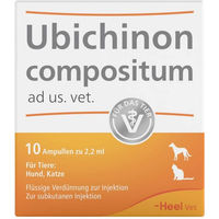 Produktbild von Ubichinon compositus Ampullen zur Seniorenpflege für Hunde und Katzen 2,2 ml