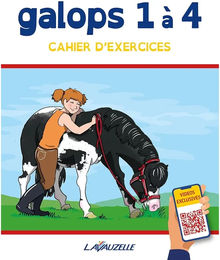 Produktbild von Übungsbuch Galopp 1 bis 4 mit Videos von Bluzelle