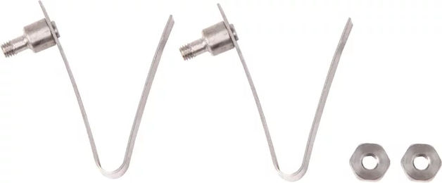 Produktbild von UKAL Halfter und Stricke aus Edelstahl in Silber 2er-Set