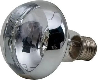 Ukal Infrarotlampe aus Glas in Grau und Silber für Hühner und Schweine – Bild 1 von 1