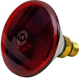 UKAL Infrarotlampe PAR aus Glas in Rot für Geflügel und Schweine – Bild 1 von 1
