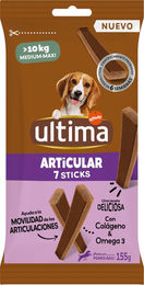 Produktbild von Ultima Articular Sticks Funktionssnack für Hunde mittlerer Rassen 155 g