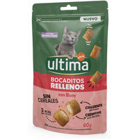 Produktbild von Ultima Gefüllte Häppchen mit Rind Hundesnacks 60 g