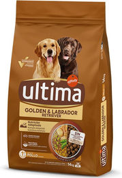 Produktbild von Ultima Golden & Labrador Retriever Hundefutter Adult Huhn 2 x 14 kg - 2 x 14 kg