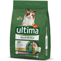 Produktbild von Ultima Hairball Katzenfutter Truthahn für erwachsene Wohnungskatzen 2 x 7,5 kg - 2 x 7,5 kg