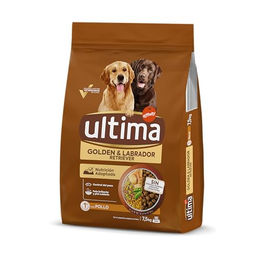 Ultima Hundefutter Adult Golden und Labrador Retriever Huhn 7,5 kg – Bild 1 von 3