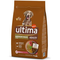 Produktbild von Ultima Hundefutter Adult Medium Maxi Rind ohne Zucker und Konservierungsstoffe 3 kg - 3 kg