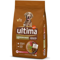 Produktbild von Ultima Hundefutter Adult Rind Medium und Maxi 2 x 12 kg ohne Zucker und Farbstoffe - 2 x 12 kg