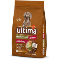 Produktbild von Ultima Hundefutter Senior Huhn für mittelgroße und große Rassen 12 kg - 12 kg