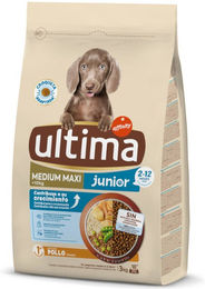 Produktbild von Ultima Hundetrockenfutter Junior Huhn für Welpen und Junghunde 2 x 3 kg - 2 x 3 kg