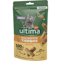 Produktbild von Ultima Leckerli Zarte Häppchen mit Huhn 40 g