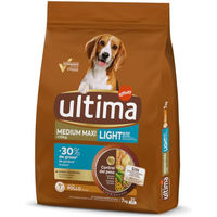Produktbild von Ultima Medium Maxi Light Adult Hundefutter Huhn 2 x 7 kg zur Gewichtsreduktion - 2 x 7 kg