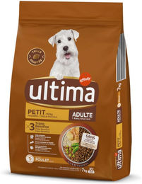 Produktbild von Ultima Mini Adult Hundefutter Huhn ohne Konservierungsstoffe und Zucker 7 kg - 7 kg