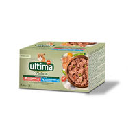 Produktbild von Ultima Nature Katzenfutter Nassfutter Adult Lachs und Fisch Stückchen in Sauce ohne Konservierungsstoffe 4 x 85g - 4 x 85 g
