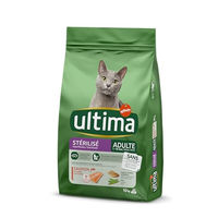 Produktbild von Ultima Sterilisiert Adult Katzen Trockenfutter Lachs 10 kg - 10 kg