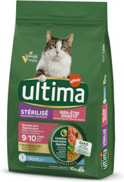 Produktbild von Ultima Sterilized Digestive Well-Being Katzenfutter Forelle 2 x 10 kg - 2 x 10 kg