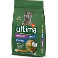 Produktbild von Ultima Sterilized Senior Katzenfutter Huhn 10 kg - 10 kg