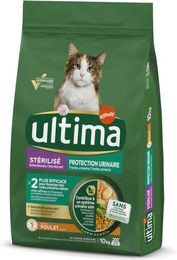 Produktbild von Ultima Sterilized Urinary Katzenfutter Huhn 2 x 10 kg - 2 x 10 kg