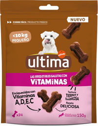 Produktbild von Ultima Vitamine Biscuits Mini Funktionssnack für kleine Hunderassen 150 g