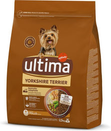 Produktbild von Ultima Yorkshire Terrier Adult Mini Hundefutter Huhn ohne Farb- und Aromastoffe 2 x 2,5 kg - 2 x 2,5 kg