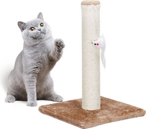 Ultimate HoofPick Kratzstamm für Katzen mit natürlichem Sisal, braun, 25 x 25 x 35 cm – Bild 1 von 1