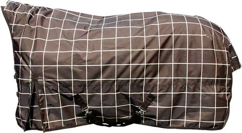 Produktbild von Umbria Equitazione Aberbeen Outdoor-Pferdedecke in Braun mit 300g Füllung