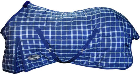 Produktbild von Umbria Equitazione Alaska Stalldecke für Pferde Blau 125 cm