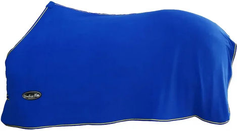 Produktbild von Umbria Equitazione Antipilling-Fleece-Decke für Pferde in Blau 135 cm