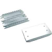 Produktbild von Umbria Equitazione Curry-Kamm für Pferde aus Aluminium in Silber