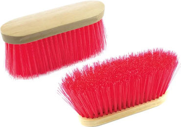 Produktbild von Umbria Equitazione Dandy Pferdebürste aus Holz in Rot