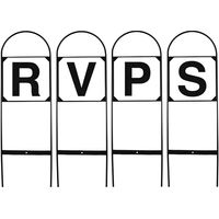 Produktbild von Umbria Equitazione Dressurmarker RSVP Set 4 Stück in Schwarz und Bunt