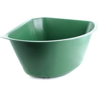 Produktbild von Umbria Equitazione Eckfütterung für Pferde aus Kunststoff in Grün
