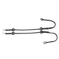 Produktbild von Umbria Equitazione Elastischer Führstrick aus Leder Schwarz