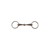 Produktbild von Umbria Equitazione Filetringe Voll Amahorse Gebiss für Pferde aus Edelstahl Silber 14.5