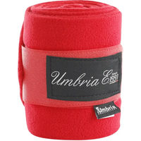 Produktbild von Umbria Equitazione Fleece-Pausenbänder Gamaschen für Pferde in Rot