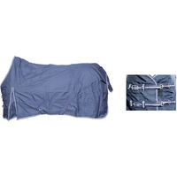 Produktbild von Umbria Equitazione Fleece-Pferdedecke Glasgow Blau