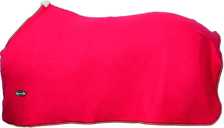 Produktbild von Umbria Equitazione Fleece-Pferdedecke Rot 160 cm