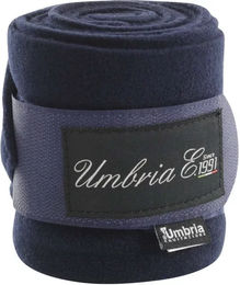 Produktbild von Umbria Equitazione Gamaschen aus Fleece für Pferde in Blau 4er Pack