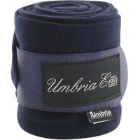 Produktbild von Umbria Equitazione Gamaschen aus Fleece für Pferde in Blau 4er Pack