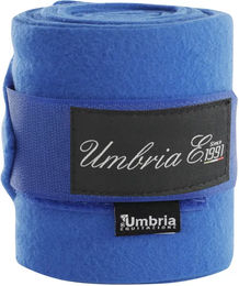 Produktbild von Umbria Equitazione Gamaschen aus Fleece für Pferde in Blau 4er Pack
