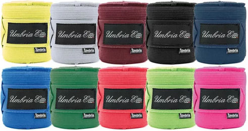 Produktbild von Umbria Equitazione Gamaschen aus Fleece für Pferde in Rosa 4er Pack