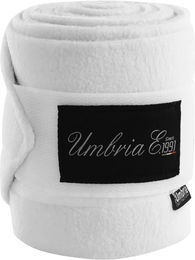 Produktbild von Umbria Equitazione Gamaschen aus Fleece für Pferde in Weiß 4er Pack