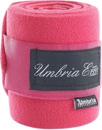 Produktbild von Umbria Equitazione Gamaschen Polobänder aus Fleece in Rosa 4er Pack für Pferde